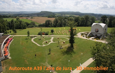Autoroute A39 - L'aire de Jura